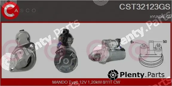 Casco CST32123GS — Starter