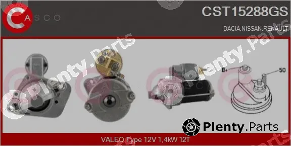 Casco CST15288GS — Starter