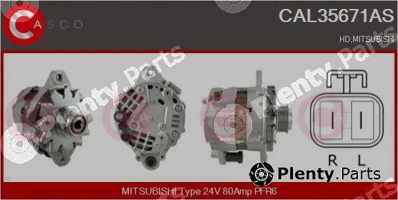 Casco CAL35671AS — Alternator