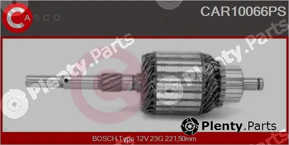 Casco CAR10066PS — Armature, starter