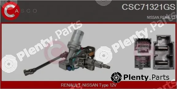 Casco CSC71321GS — Steering Column