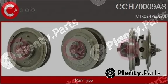 Casco CCH70009AS — Core assembly, turbocharger