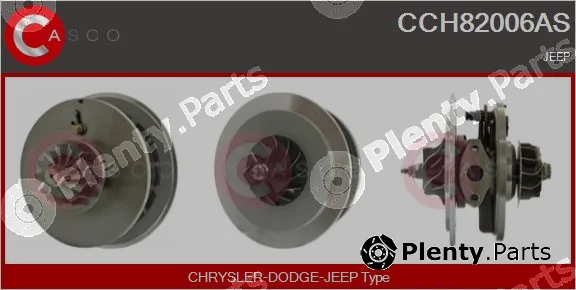 Casco CCH82006AS — Core assembly, turbocharger