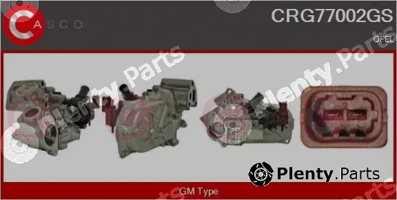 Casco CRG77002GS — Cooler, exhaust gas recirculation