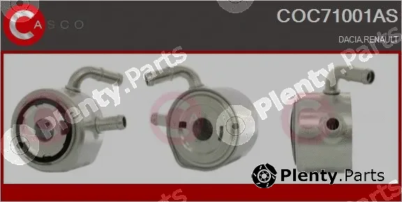 Casco COC71001AS — Oil Cooler, engine oil