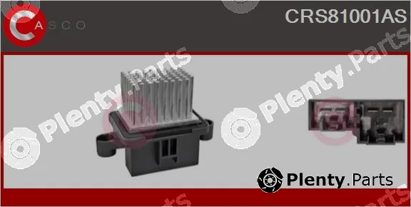 Casco CRS81001AS — Resistor, interior blower