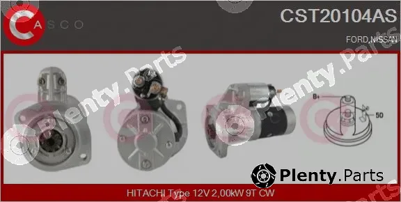 Casco CST20104AS — Starter