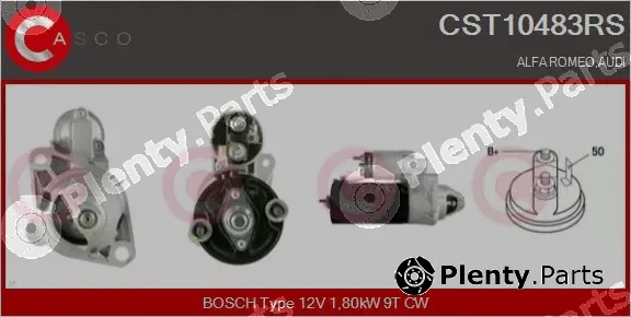 Casco CST10483RS — Starter