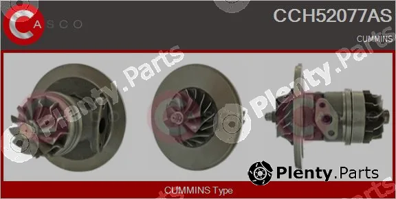 Casco CCH52077AS — Core assembly, turbocharger