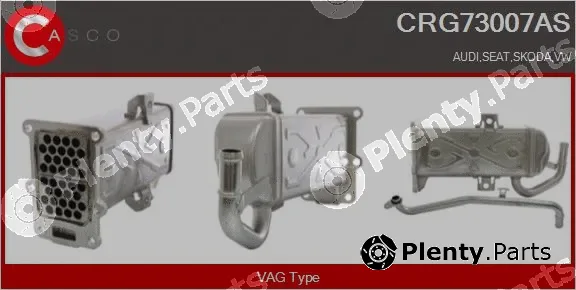 Casco CRG73007AS — Cooler, exhaust gas recirculation
