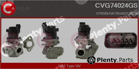 Casco CVG74024GS — EGR Valve