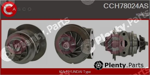 Casco CCH78024AS — Core assembly, turbocharger