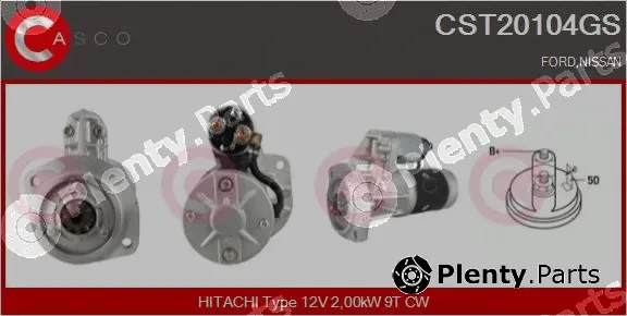 Casco CST20104GS — Starter