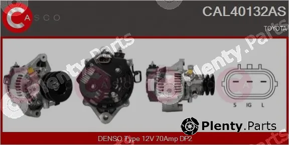 Casco CAL40132AS — Alternator