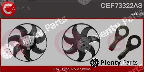 Casco CEF73322AS — Fan, engine cooling