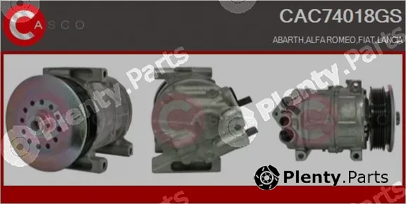 Casco CAC74018GS — Compressor, air conditioning