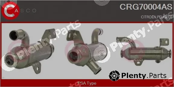 Casco CRG70004AS — Cooler, exhaust gas recirculation