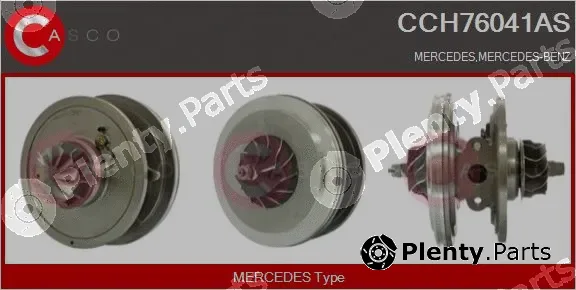 Casco CCH76041AS — Core assembly, turbocharger