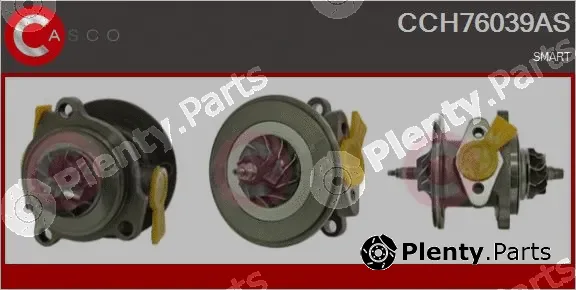 Casco CCH76039AS — Core assembly, turbocharger