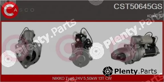 Casco CST50645GS — Starter