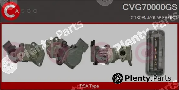 Casco CVG70000GS — EGR Valve