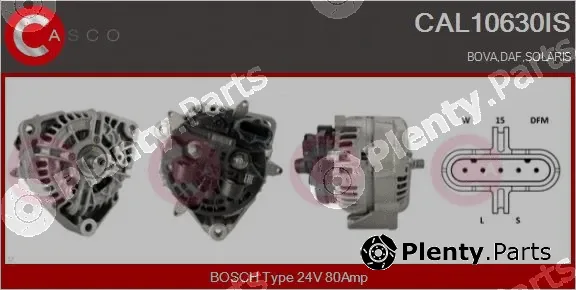 Casco CAL10630IS — Alternator