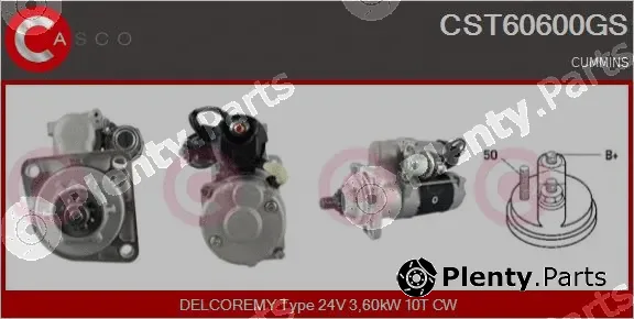Casco CST60600GS — Starter