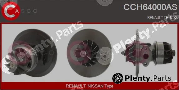 Casco CCH64000AS — Core assembly, turbocharger