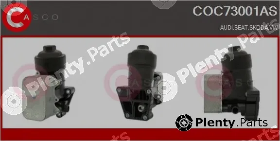 Casco COC73001AS — Oil Cooler, engine oil