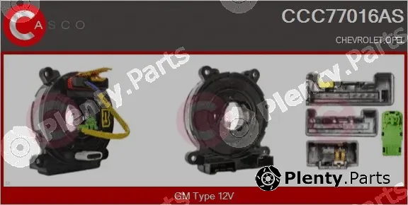 Casco CCC77016AS — Clockspring, airbag