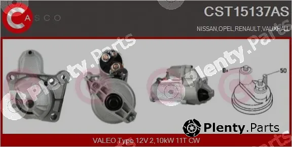 Casco CST15137AS — Starter