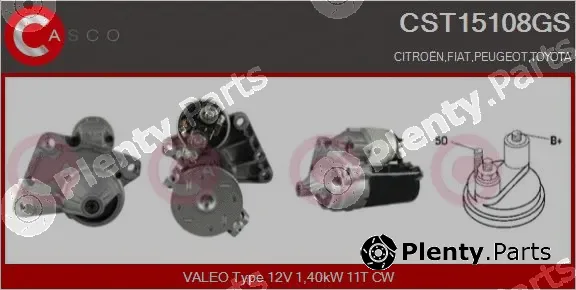 Casco CST15108GS — Starter