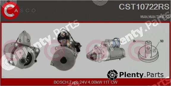 Casco CST10722RS — Starter