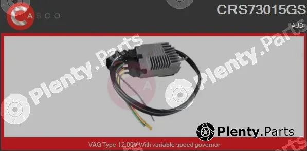 Casco CRS73015GS — Series resistor, electric motor (radiator fan)