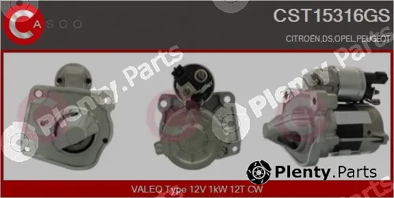 Casco CST15316GS — Starter