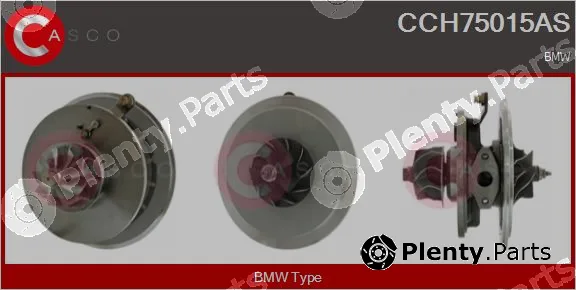 Casco CCH75015AS — Core assembly, turbocharger