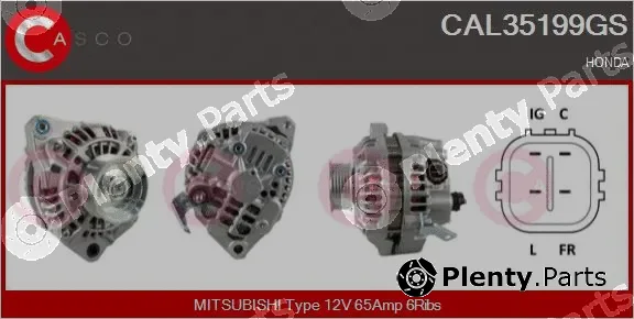 Casco CAL35199GS — Alternator