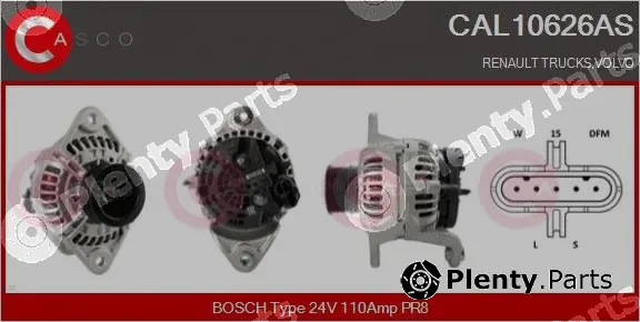 Casco CAL10626AS — Alternator