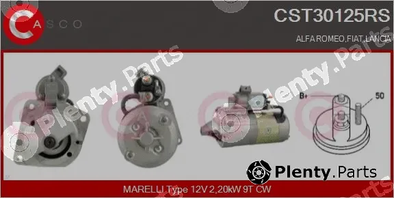 Casco CST30125RS — Starter