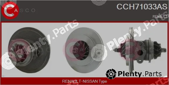 Casco CCH71033AS — Core assembly, turbocharger
