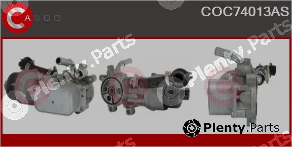 Casco COC74013AS — Oil Cooler, engine oil