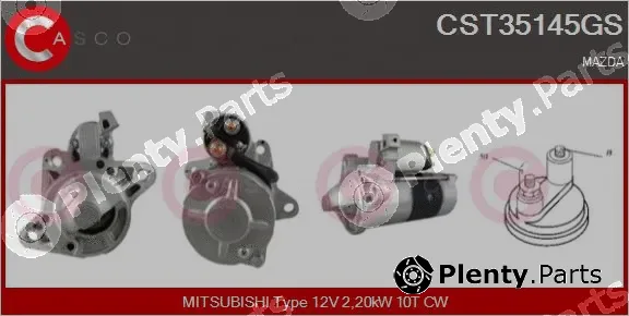 Casco CST35145GS — Starter