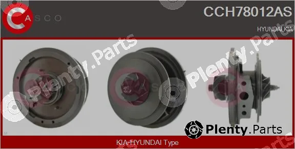 Casco CCH78012AS — Core assembly, turbocharger