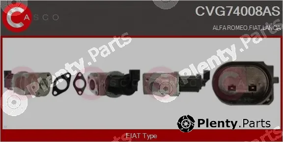 Casco CVG74008AS — EGR Valve