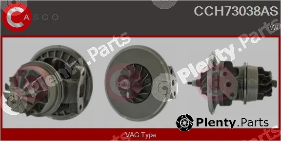 Casco CCH73038AS — Core assembly, turbocharger
