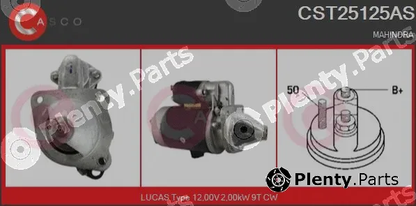 Casco CST25125AS — Starter