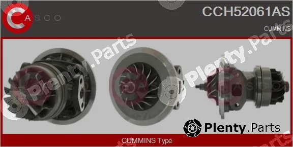Casco CCH52061AS — Core assembly, turbocharger