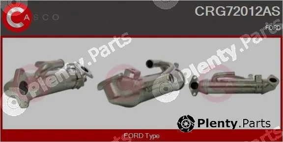 Casco CRG72012AS — Cooler, exhaust gas recirculation