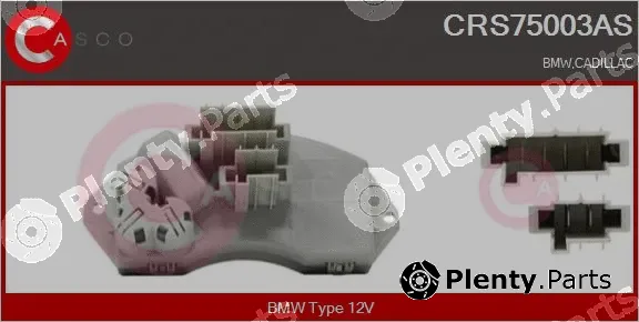 Casco CRS75003AS — Resistor, interior blower