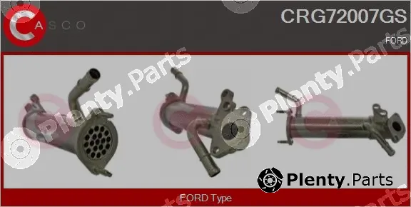 Casco CRG72007GS — Cooler, exhaust gas recirculation